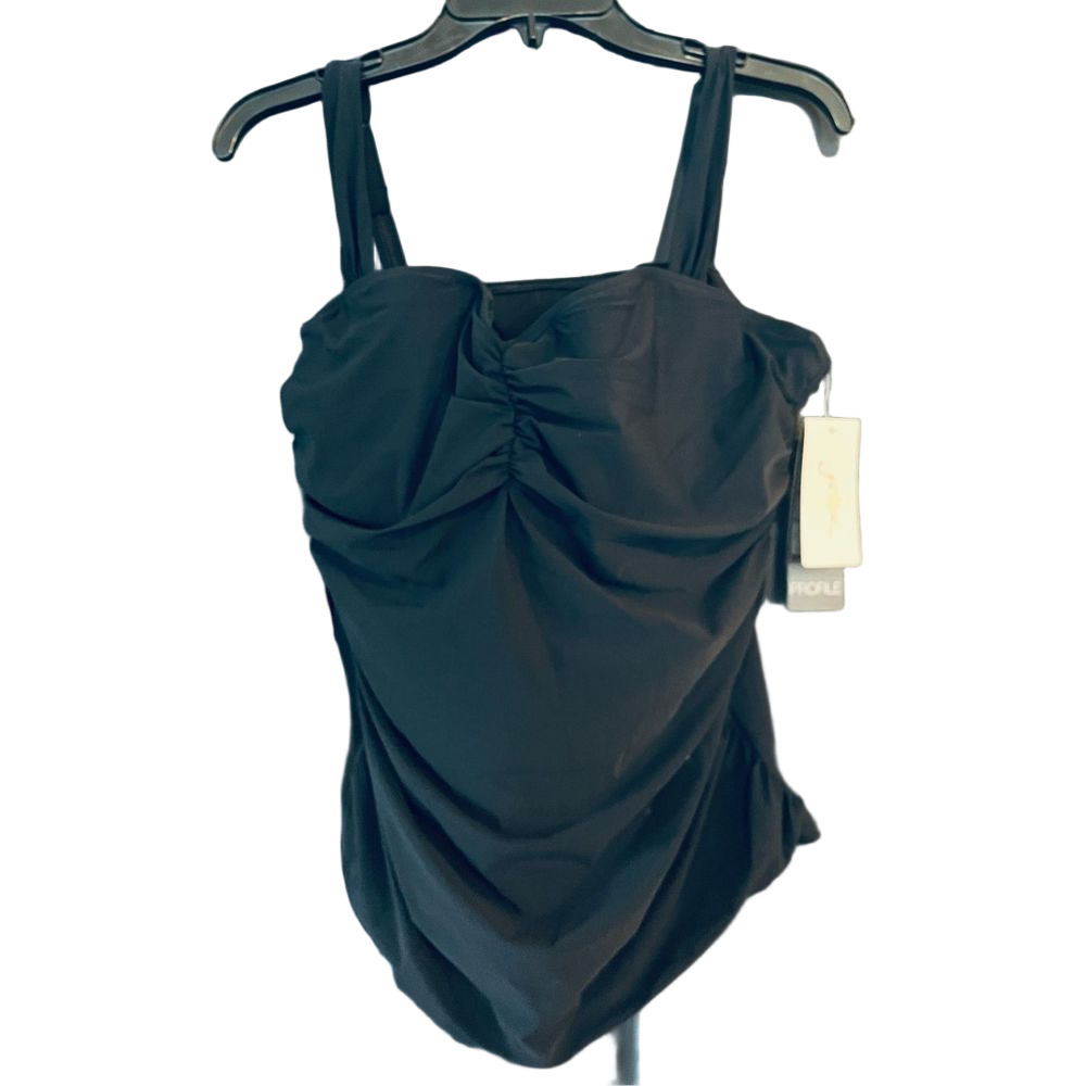 NWT Profile by Gottex Women's Plus Size Sweetheart Tankini Top Swimsuit - NWT - Picture 2 of 6